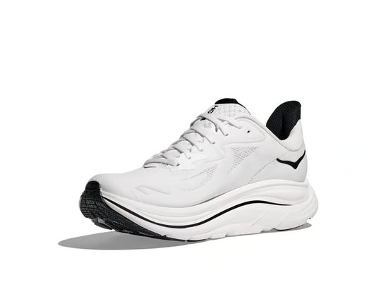 HOKA Clifton 10 – White & Black