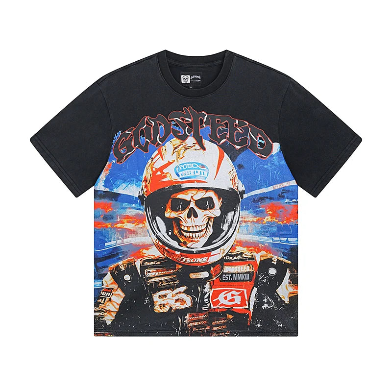 ゴッドスピード・レーサー グラフィックTシャツ