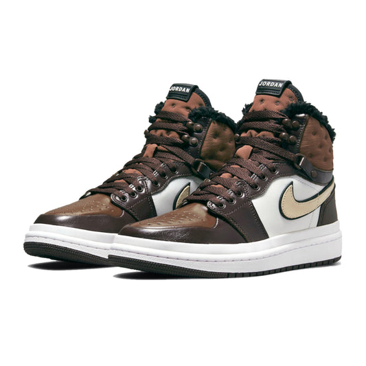 Air Jordan 1 Acclimate 'Fur Brown Basalt'