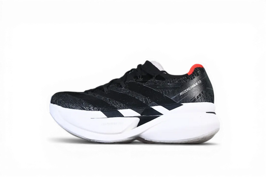 Adidas Adizero Prime X3 Strung Running Shoes - Black, White & Red