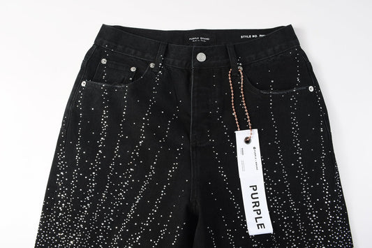Lila Shorts Kristalle 5115