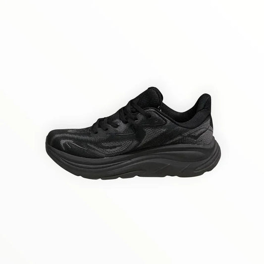HOKA Clifton 10 – Black & Charcoal