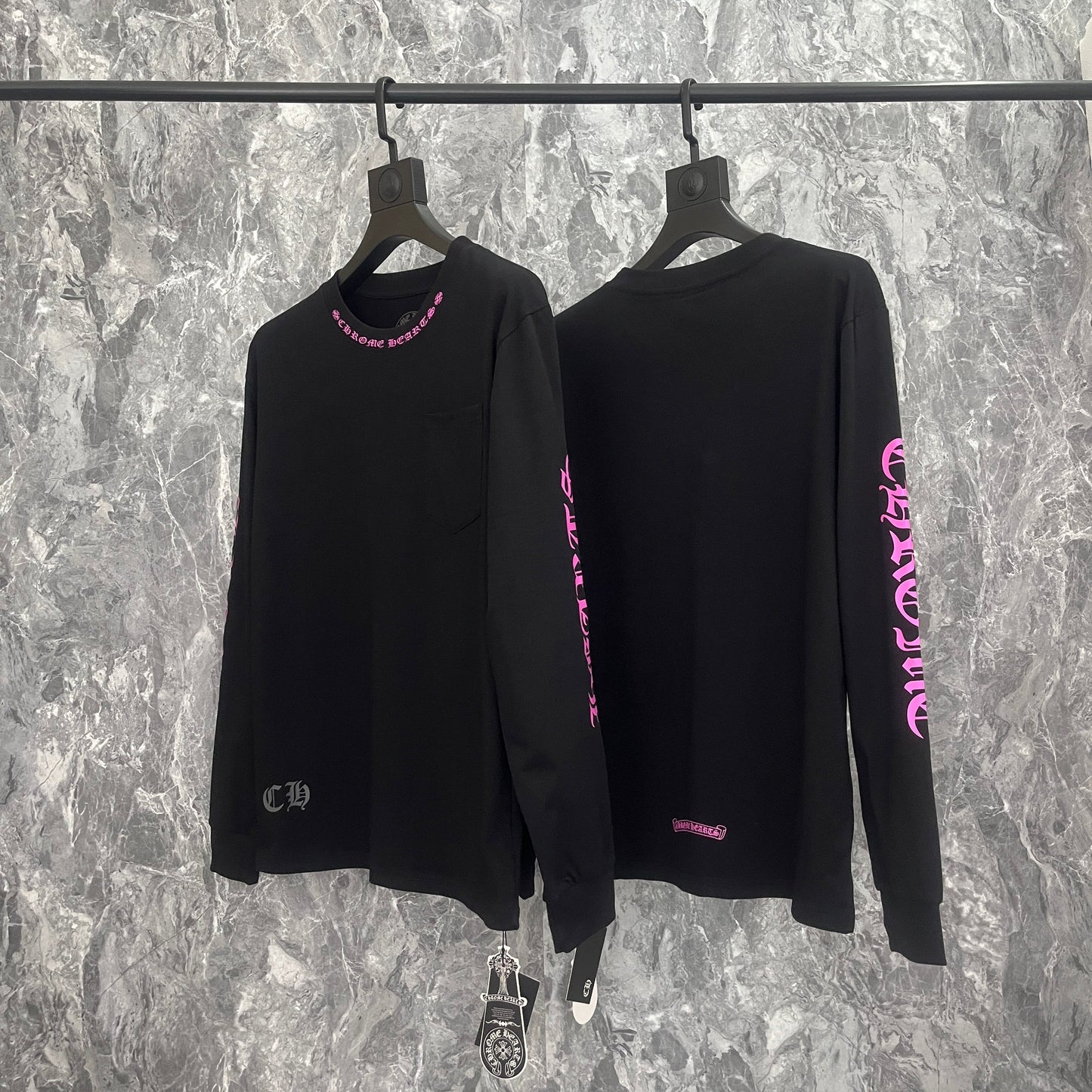 クロムハーツ メンズ長袖Tシャツ スウェット K9018