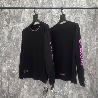 クロムハーツ メンズ長袖Tシャツ スウェット K9018