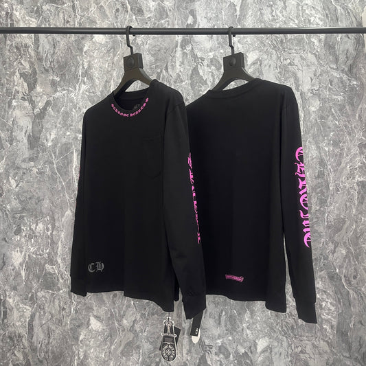 クロムハーツ メンズ長袖Tシャツ スウェット K9018
