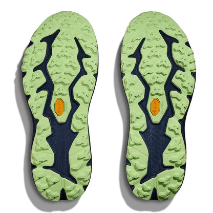 HOKA Speedgoat 6 – Navy, Light Grey & Lime