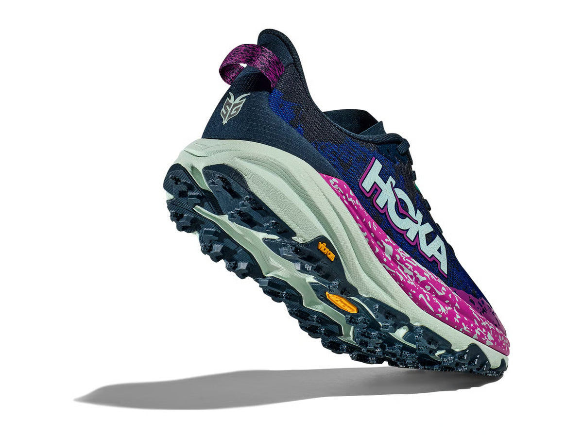 HOKA Speedgoat 6 – Navy, Magenta & Light Grey