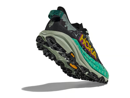 HOKA Speedgoat 6 – Black, Teal & Sage