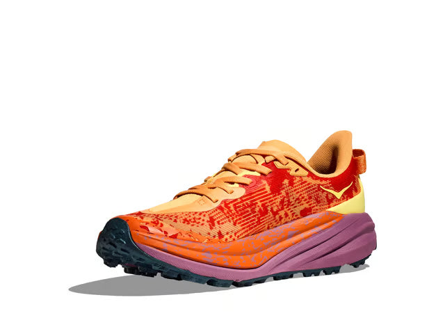 HOKA Speedgoat 6 – Orange, Yellow & Plum