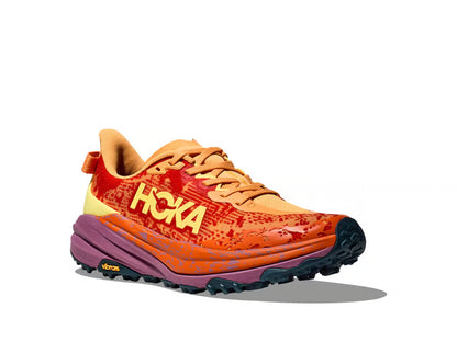 HOKA Speedgoat 6 – Orange, Yellow & Plum