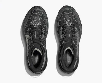 HOKA Speedgoat 6 – Black & Charcoal Grey