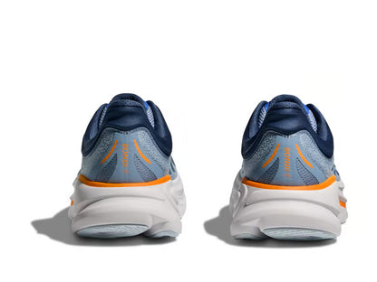 HOKA Bondi 9 Running Shoe – Blue Grey, Navy & Orange