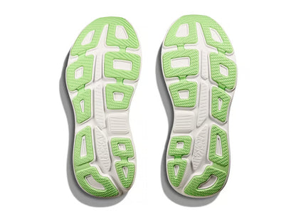 HOKA Bondi 9 Running Shoe – Mint, Lime & Black