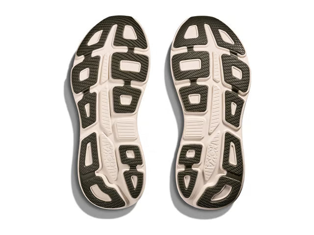 HOKA Bondi 9 Running Shoe – Olive & Cream
