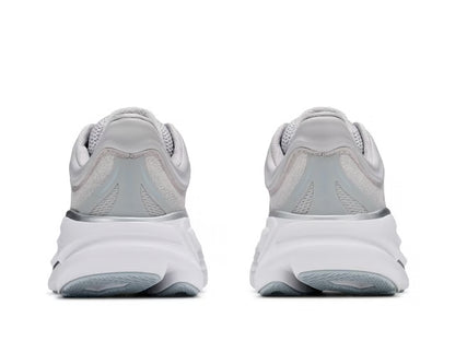 HOKA Bondi 9 Running Shoe – Grey, Black & White