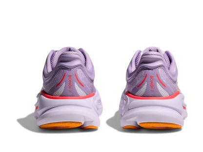 HOKA Bondi 9 Running Shoe – Lavender, Orange & Coral