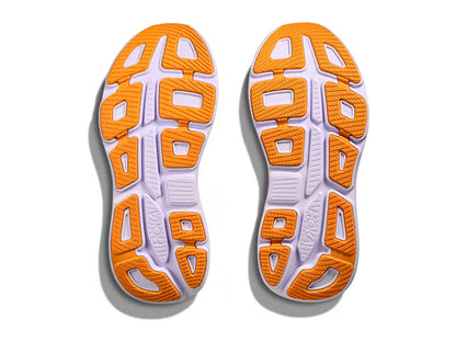 HOKA Bondi 9 Running Shoe – Lavender, Orange & Coral