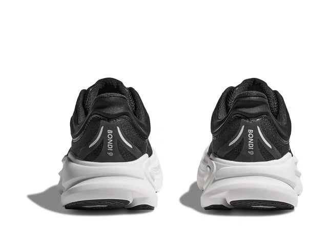 HOKA Bondi 9 Running Shoe – Black & White