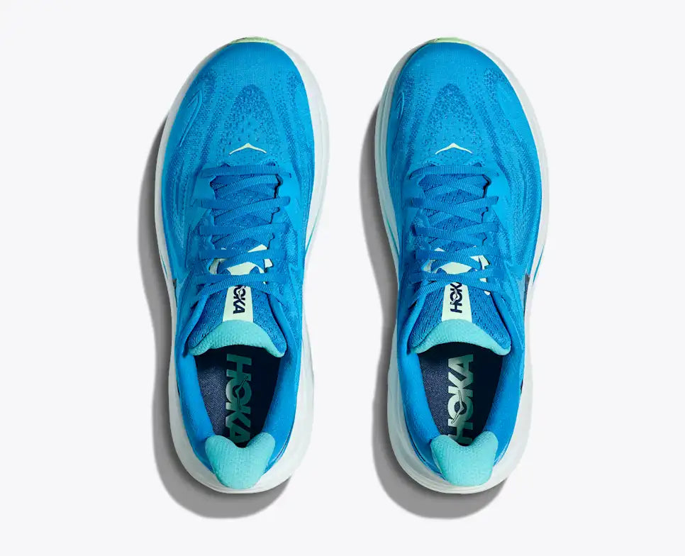 HOKA Clifton 10 – Blue, Aqua & White