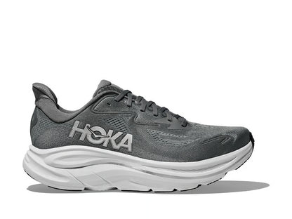 HOKA Clifton 10 – Charcoal Grey & White