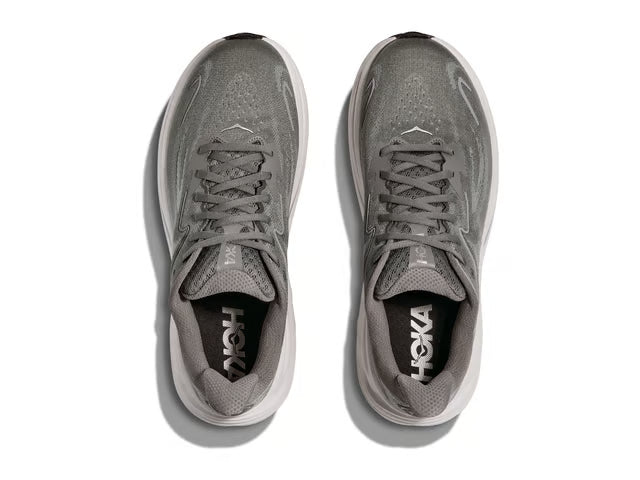 HOKA Clifton 10 – Charcoal Grey & White