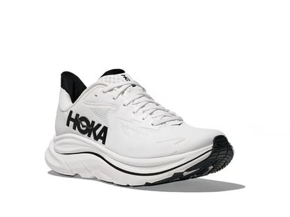 HOKA Clifton 10 – White & Black