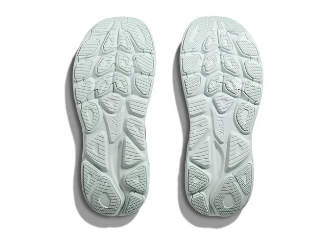 HOKA Clifton 10 – Pale Mint & Light Grey