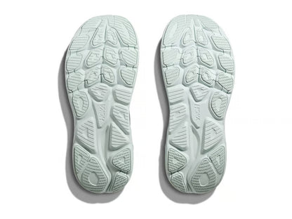 HOKA Clifton 10 – Pale Mint & Light Grey