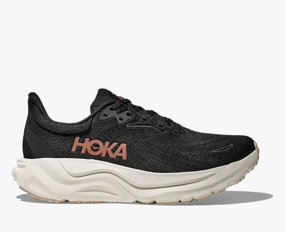 HOKA Clifton 10 – Black, Rose & Cream