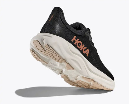 HOKA Clifton 10 – Black, Rose & Cream