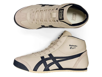 Onitsuka Tiger MEXICO Mid Runner 1183B577 200 BIRCH INDIAN INK