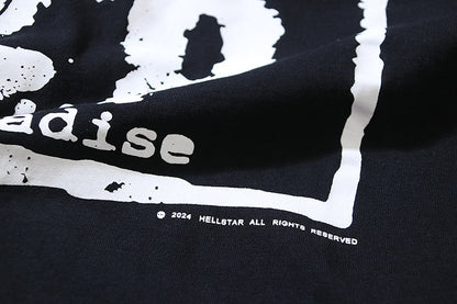 ヘルスター P2P パス トゥ パラダイス グラフィック Tシャツ ブラック