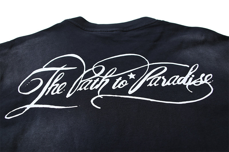ヘルスター P2P パス トゥ パラダイス グラフィック Tシャツ ブラック