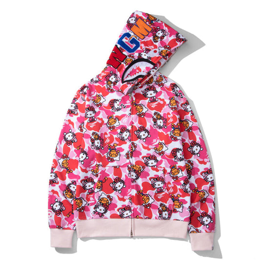 BAPE ハローキティ CAMO パーカー