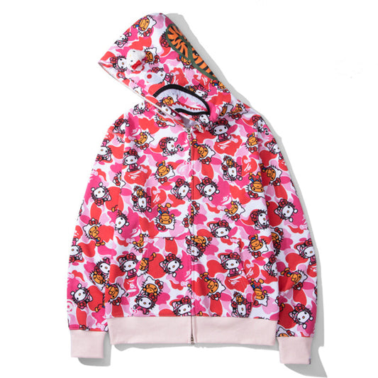 BAPE ハローキティ CAMO パーカー