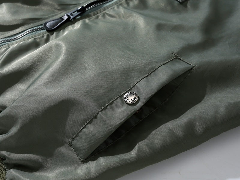 BAPE x OVO ルーズフィット MA-1 ジャケット