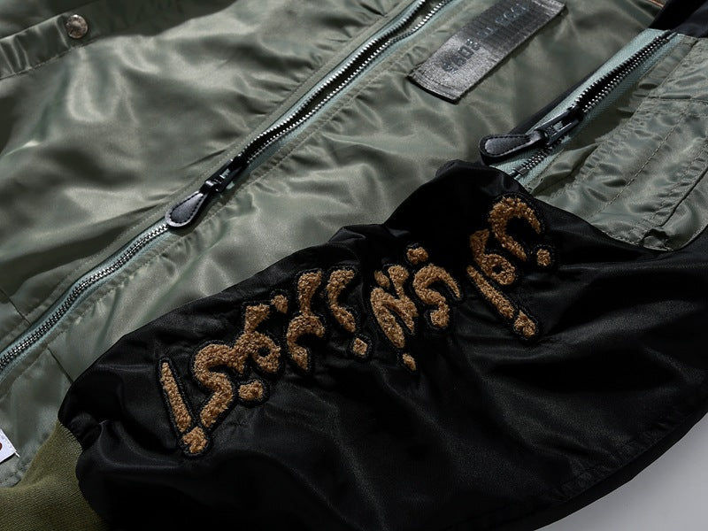 BAPE x OVO ルーズフィット MA-1 ジャケット
