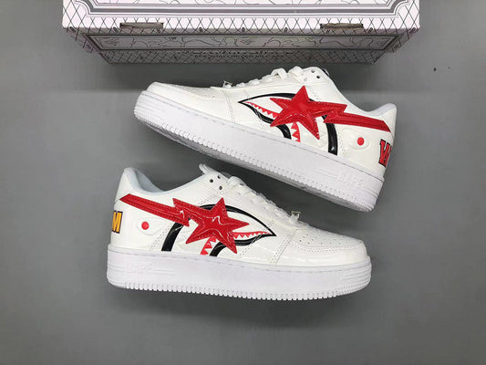 A Bathing Ape Bape Sta Low シャーク ホワイト