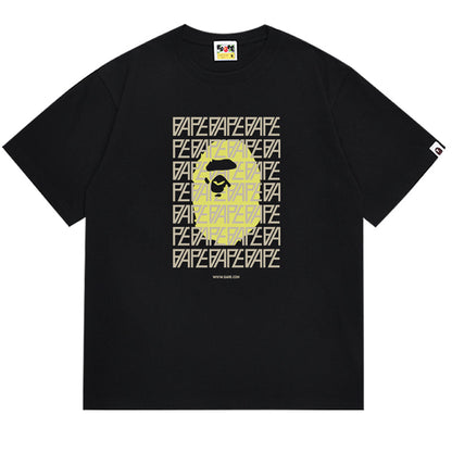 BAPEロゴモノグラムTシャツ