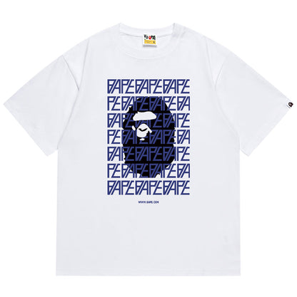 BAPEロゴモノグラムTシャツ