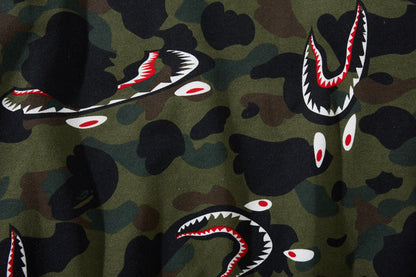 BAPE Shark 1st Camo Shark Kapuzenjacke mit Reißverschluss