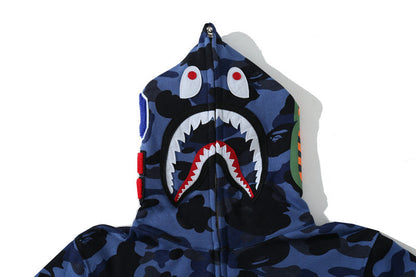 BAPE WGM Camo Kapuzenpullover mit Reißverschluss