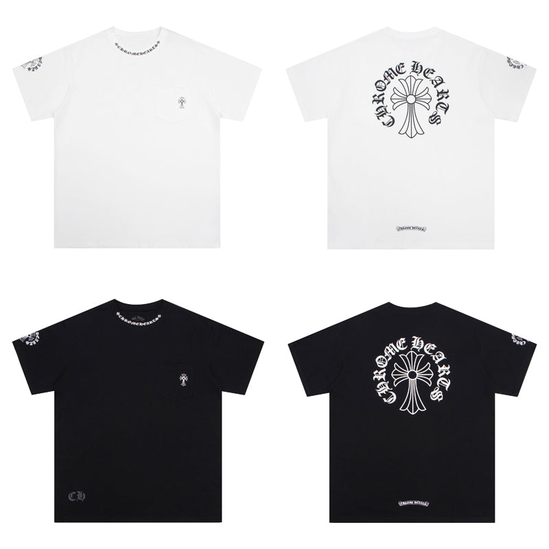 Chrome Hearts ネックロゴ Tシャツ K6022
