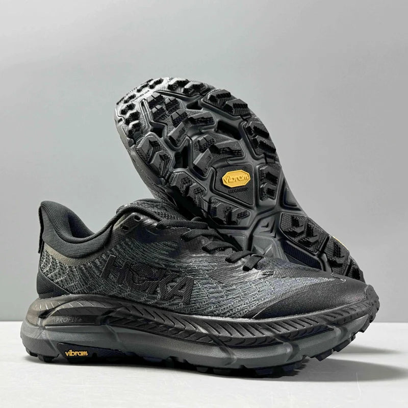 HOKA Mafate Speed 4 – Black & Charcoal Grey