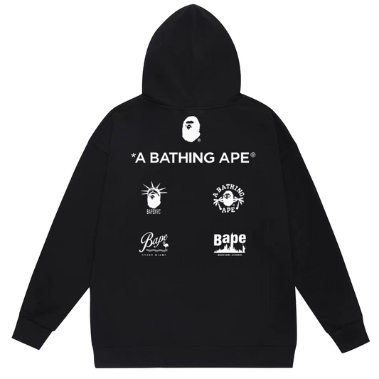 BAPE クラシックヘッド グラフィック フーディー