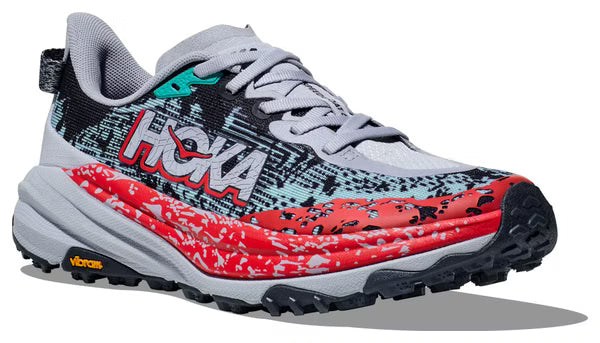 HOKA Speedgoat 6 – Black, Grey & Red