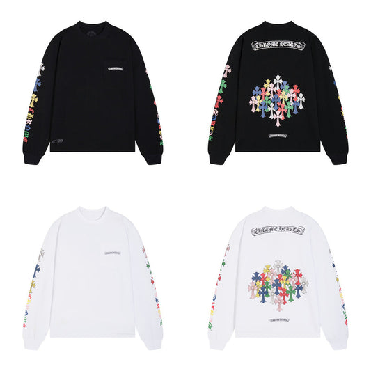 Chrome Hearts メンズ長袖Tシャツ スウェット K8015
