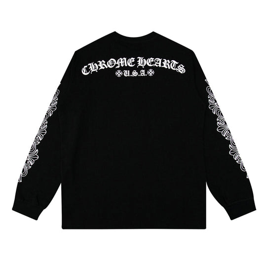 クロムハーツ メンズ長袖Tシャツ スウェット K8005