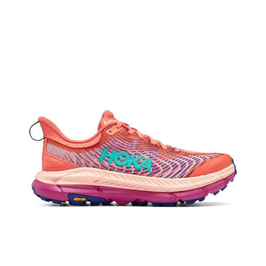 HOKA Mafate Speed 4 – Coral, Magenta & Teal