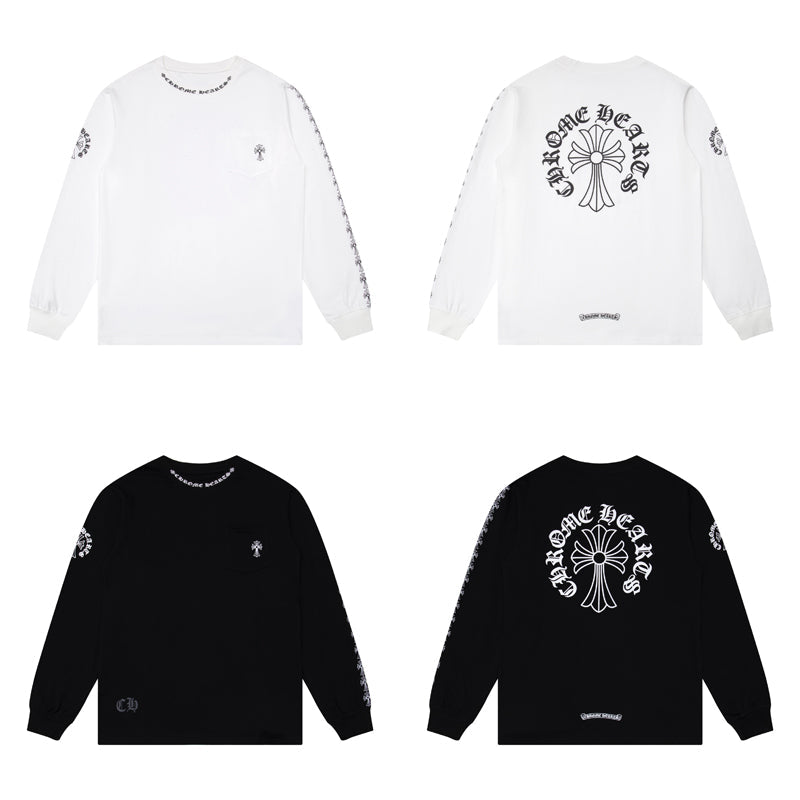 クロムハーツ メンズ 長袖Tシャツ スウェットシャツ K9010